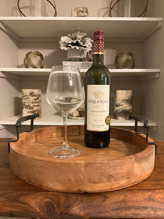 Personalized 18 oz Wine Glass