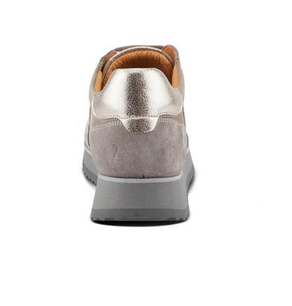 Spring Step Compter Grey Suede Sneaker