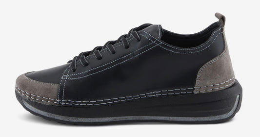 Spring Step Angolan Black Sneaker