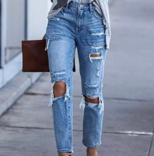 Distressed Jeans