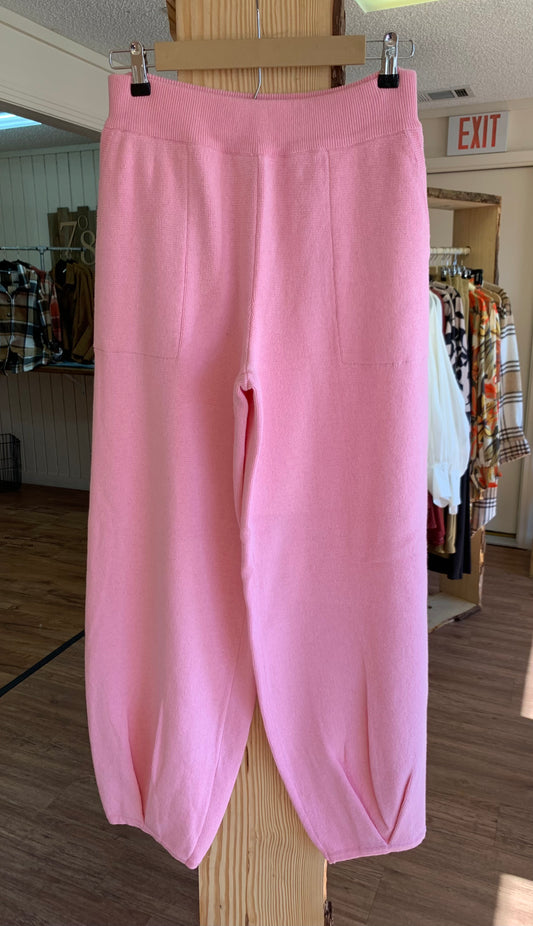 Pink Jogger Pants